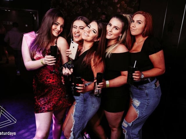 Clubbers in Pryzm.