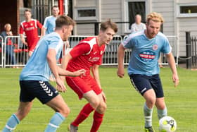 Harry Jackson netted Horndean's winner at Bashley. Picture: Keith Woodland (050920-417)