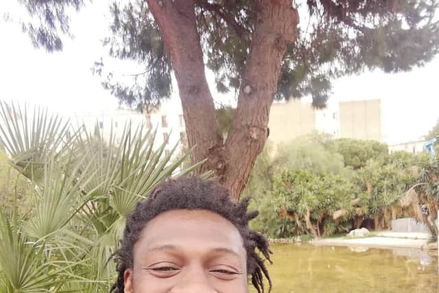 Sports management and development student, Eddie Kappoe, 25, feels the closure of the university has caused anxiety for students but that remote learning is going well.