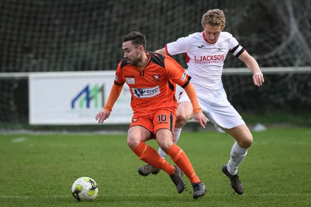 Alex Baldacchino netted for AFC Portchester. Picture: Keith Woodland (211219-140)