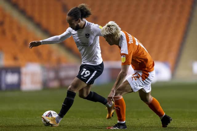 Marcus Harness is the only attacking player Kenny Jackett felt performed against Blackpool. Picture: Daniel Chesterton/phcimages.com