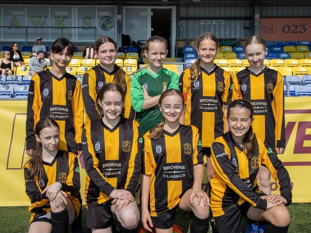Thatcham Tornadoes U12s. Picture: Alex Shute