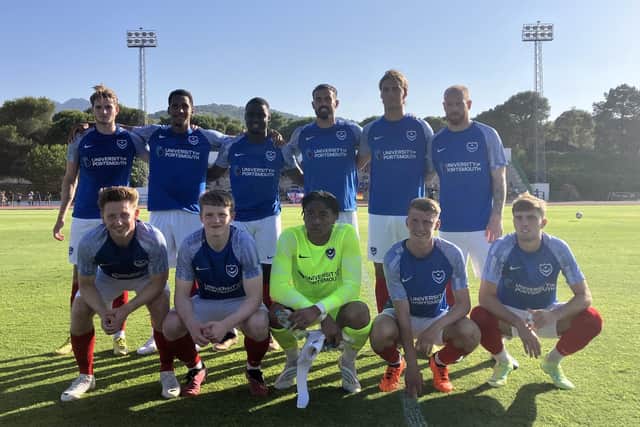 Pompey against FC Europa tonight