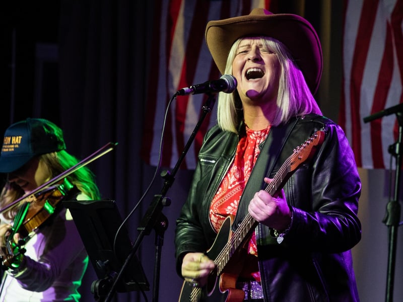 Jo Anne Lifford and Band closing night one of Country on the Coast 2024