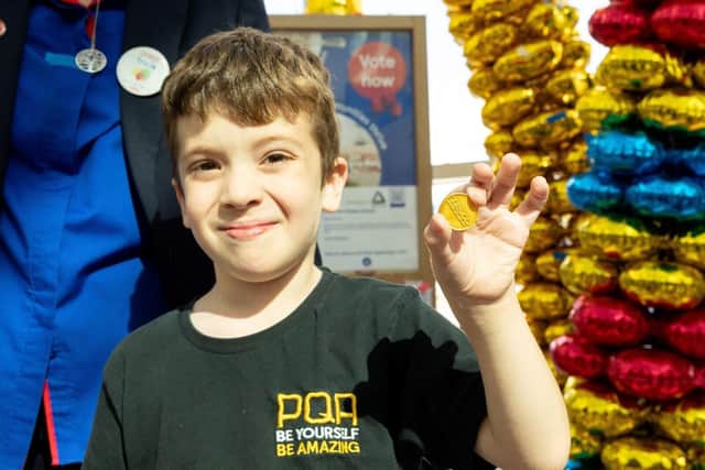 Some lucky Portsmouth youngsters will benefit from £5,000 when a shopper finds the golden token