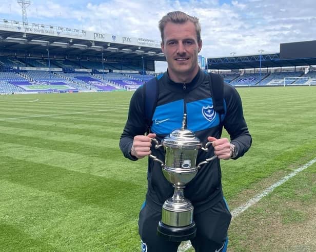 Craig MacGillivray was named Pompey's of the season in 2021 - and has now joined MK Dons.