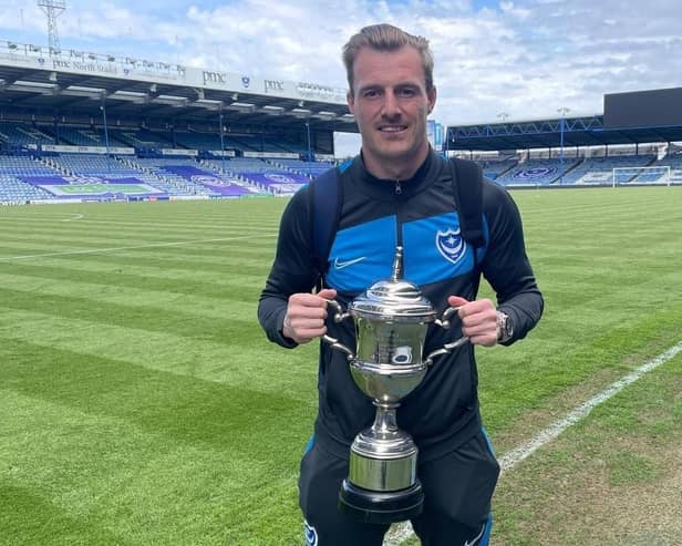 Craig MacGillivray was named Pompey's of the season in 2021 - and has now joined MK Dons.