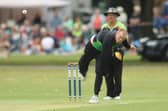 Burridge's Sullivan White impressed with bat and ball but his side still lost a narrow encounter in the Southern Premier League at Lymington. Picture: Dave Haines.