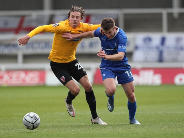 The 24-year-old is one of the best performing defenders in the National League this season with Dagenham & Redbridge. (Credit: Mark Fletcher | MI News)