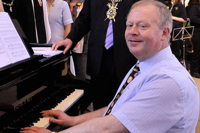 Head of Music at St Luke's School, Mark Burgess  at Portsmouth Cathedral. Picture: Allan Hutchings (085031-149)
