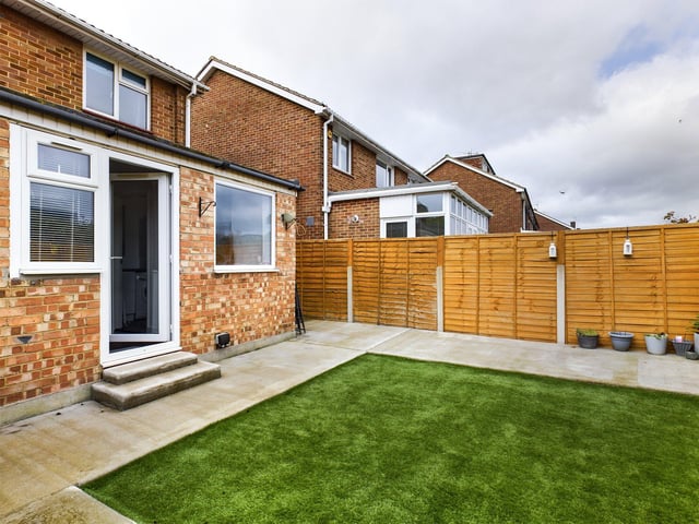 This three bed family home with a garage is on sale in Aylen Road, Copnor, is on the market for £300,000. It is listed by Chinneck Shaw.