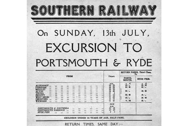 An excursion from Aldershot to Portsmouth Harbour via the much-missed Meon Valley branch line.
