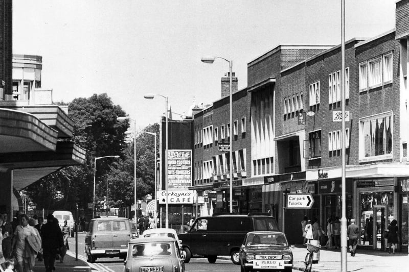 Palmerston Road in July 1973