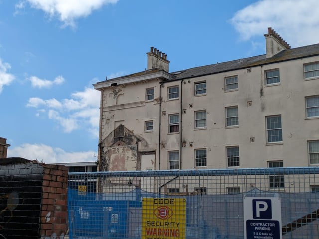 As yet unfinished commercial units inside the large empty Debenhams building in Southsea have been advertised as available to let online via property consultancy firm Vail Williams.