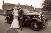 Kerry and Stephen on their wedding day. Picture: Carla Mortimer Photography
