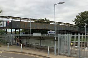 East elevation of Havant Footbridge. Image: Hampshire County Council
