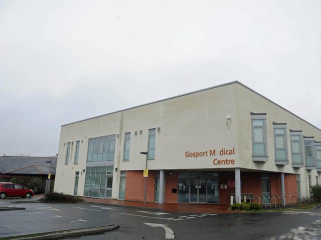 Gosport Medical Centre.
Picture Ian Hargreaves  (180017-1)
