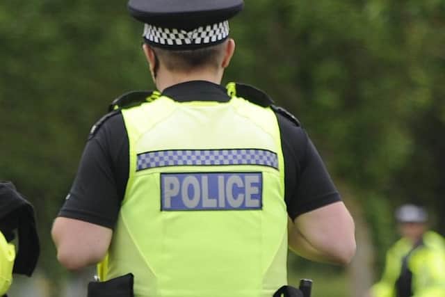 Police say two men are alleged to have shouted racial abuse on a Gosport bus
