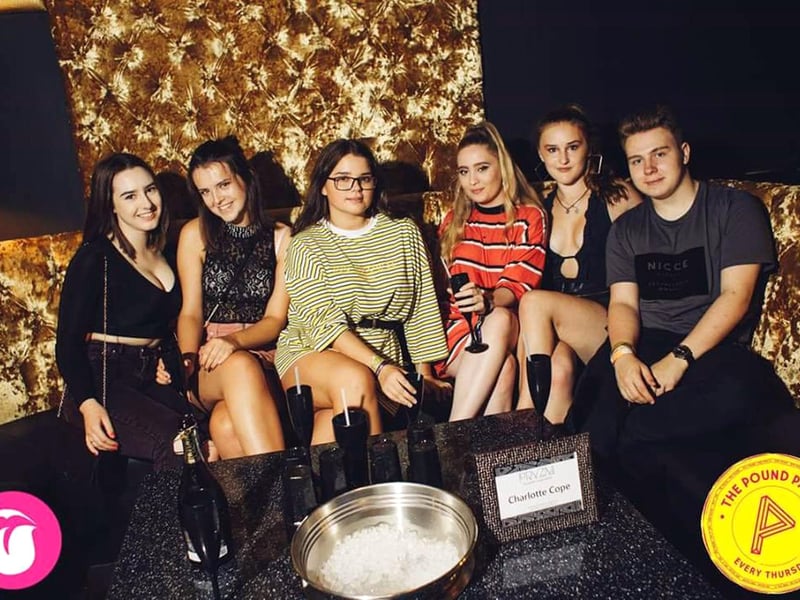 Clubbers at Face on the floor in Pryzm in 2018.