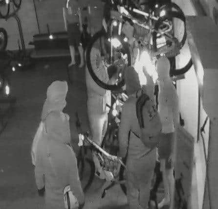 A reward has been offered following the theft of bicycles from Evans Cycles on November 25, 2020