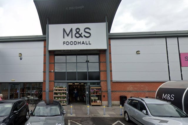 The M&S Tea Room in Wellington Retail Park has a rating of 4.3 out of 5 from 303 Google reviews.