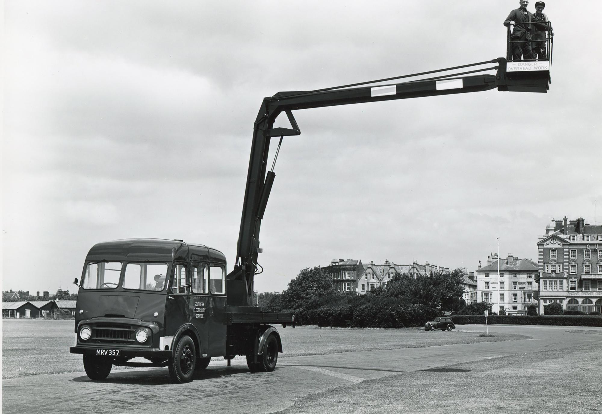 Southern Electricity Service on Southsea Common, Portsmouth in the 1950s.  Picture: Wright & Logan Photographers