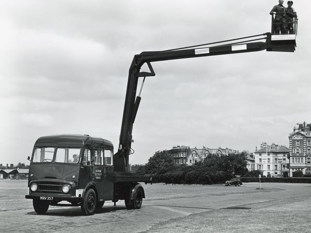 Southern Electricity Service on Southsea Common, Portsmouth in the 1950s.  Picture: Wright & Logan Photographers