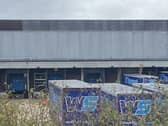 A woman died at Huhtamaki in Rowner Road, Gosport, after she was hit by a lorry