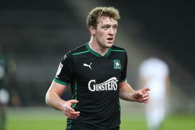 Plymouth front man Luke Jephcott. Picture: Pete Norton/Getty Images