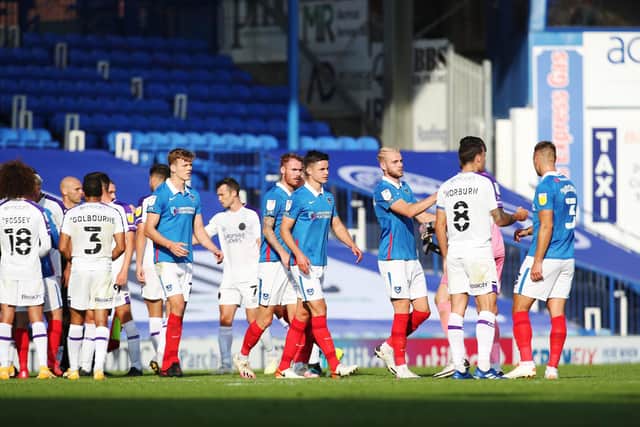 Pompey's defensive players have been backed to form a cohesive unit.