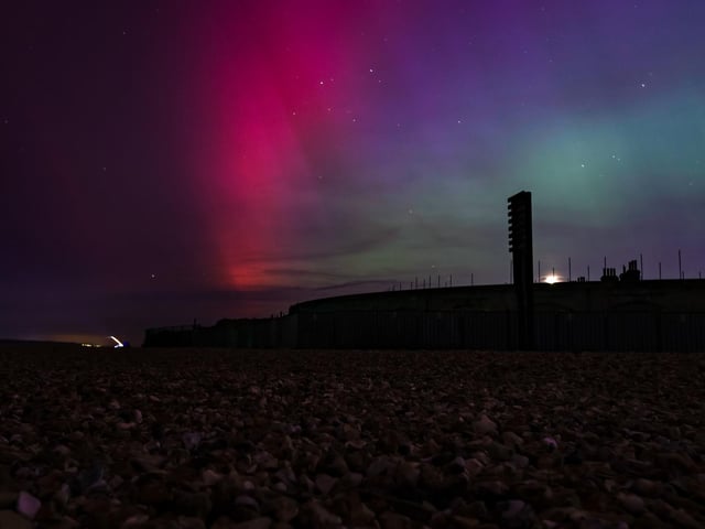 A gorgeous picture of the Northern Lights by Alison Butler.