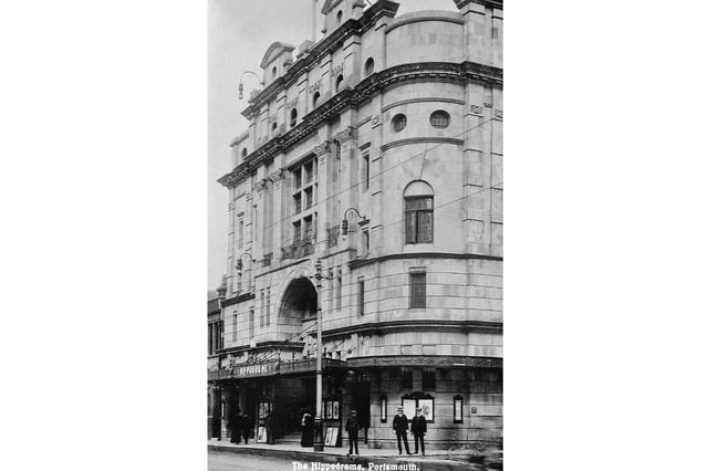 The Hippodrome in Commercial Road (now Guildhall Walk), Portsmouth.