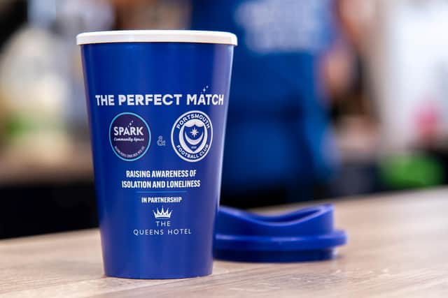 The Community Cup - a collaboration between Spark Community Space, Portsmouth FC and Queen's Hotel.