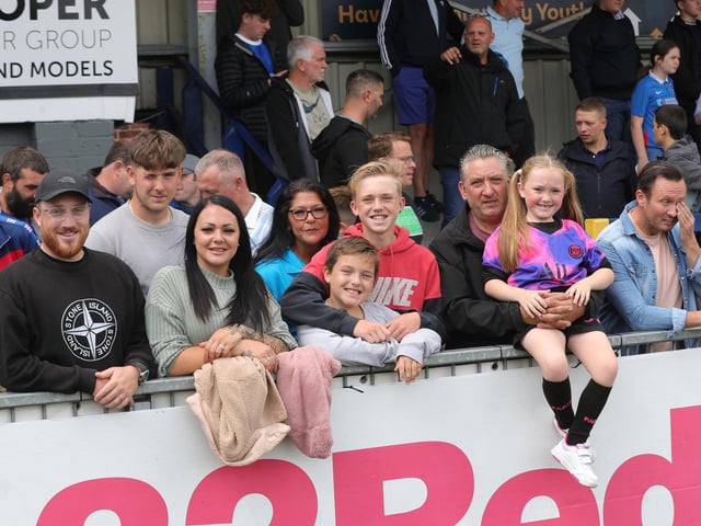 Pompey make their annual pre-season trip to the Hawks    Picture: Dave Haines.