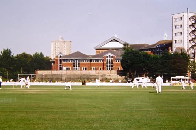 Hampshire v Kent at Portsmouth, in the city's last ever Championship game in July 2000
