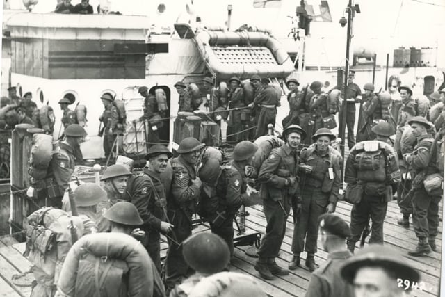 Operation Overlord - Embarkation of the Royal Canadian Engineers
(c) The News, War Series 2942