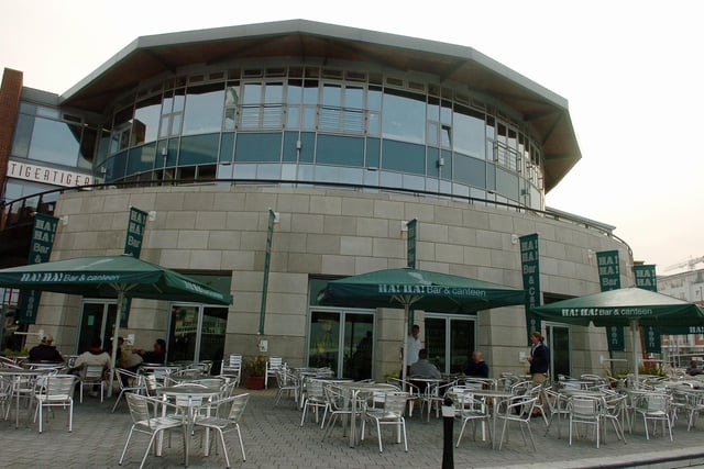 Bar Ha!Ha! at Gunwharf Quays in 2006. Can you remember it?