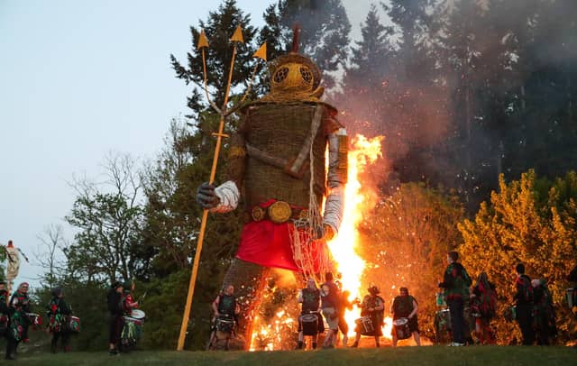 The festival is a celebration of the ancient May Day.