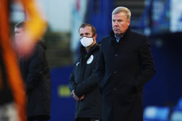 Kenny Jackett saw his side suffer a 4-0 home humbling at the hands of Hull today.  Picture: Joe Pepler