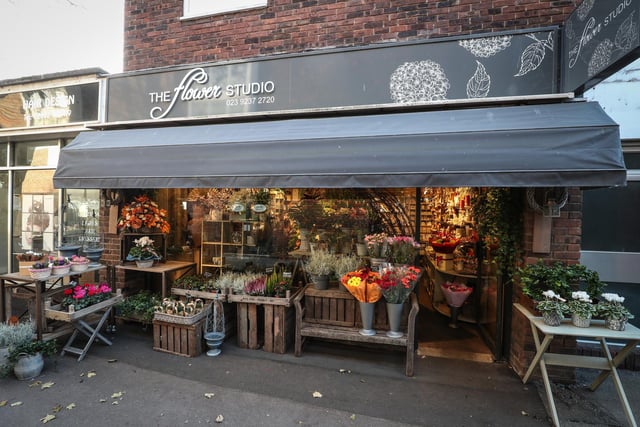 The Flower Studio, on West Street, has a rating of 4.8 out of five from 156 reviews on Google.