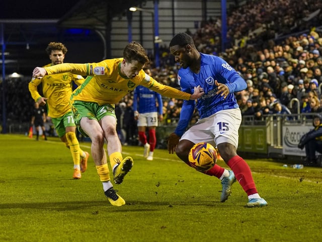 Christian Saydee was brought on in the second half in an attempt to break the deadlock.