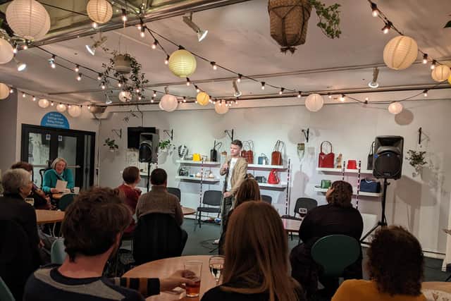 Trevor Lock performs at The Spring in Havant. Picture: Emily Turner