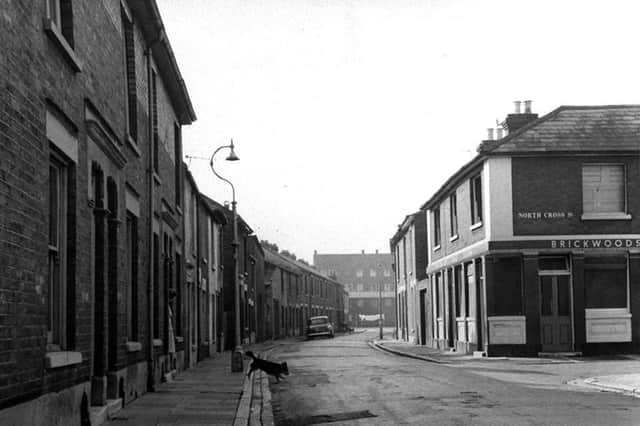 Seymour Street with North Cross Street, Buckland, Portsmouth. Picture: Mick Cooper collection.
