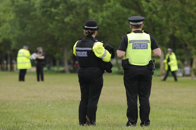 Police in Southsea. Picture: Ian Hargreaves  (310519-1)