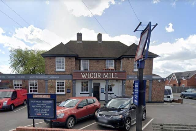 The Wicor Mill in White Hart Lane, Portchester.