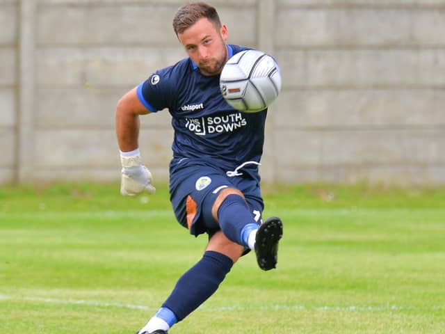 Goalkeeper Charlie Searle has returned to Baffins Milton Rovers. Picture: Martyn White