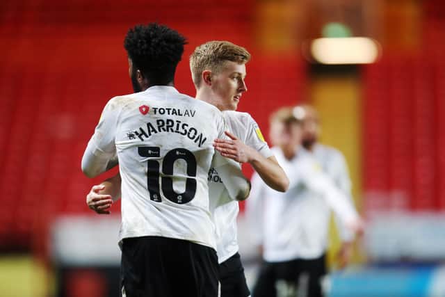 Ellis Harrison has been dropped for tonight's visit of Swindon. Picture: Joe Pepler