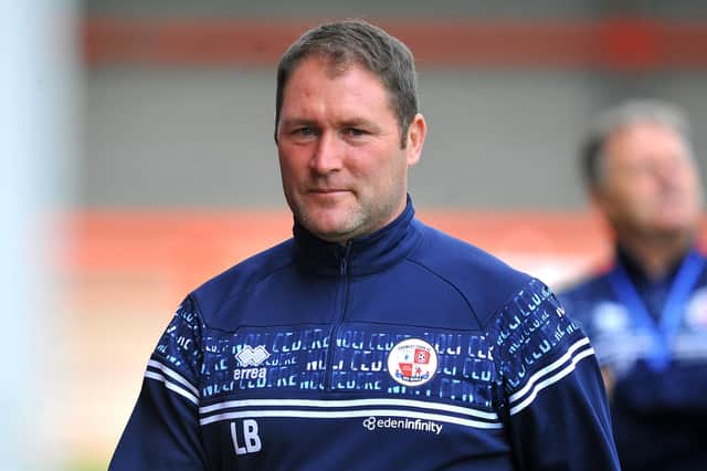 Former Pompey striker and Hawks boss Lee Bradbury. Picture: Steve Robards SR2010033