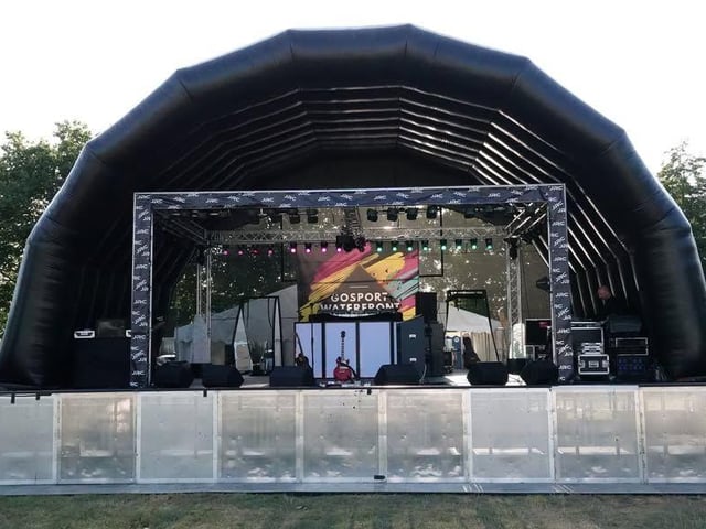 The Stage is set for Gosport's biggest festival of the year