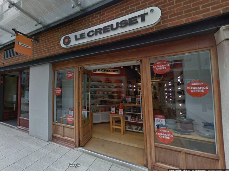 The Gunwharf website states: "Le Creuset has always been at the forefront of cooking technology, producing products which suit the way that styles of cooking change and develop. Le Creuset has a pot, pan or dish in a choice of materials and colour, whether it is Cast Iron, Multi-Ply Stainless Steel, Toughened Non-Stick or Stoneware, to suit all your cooking needs."